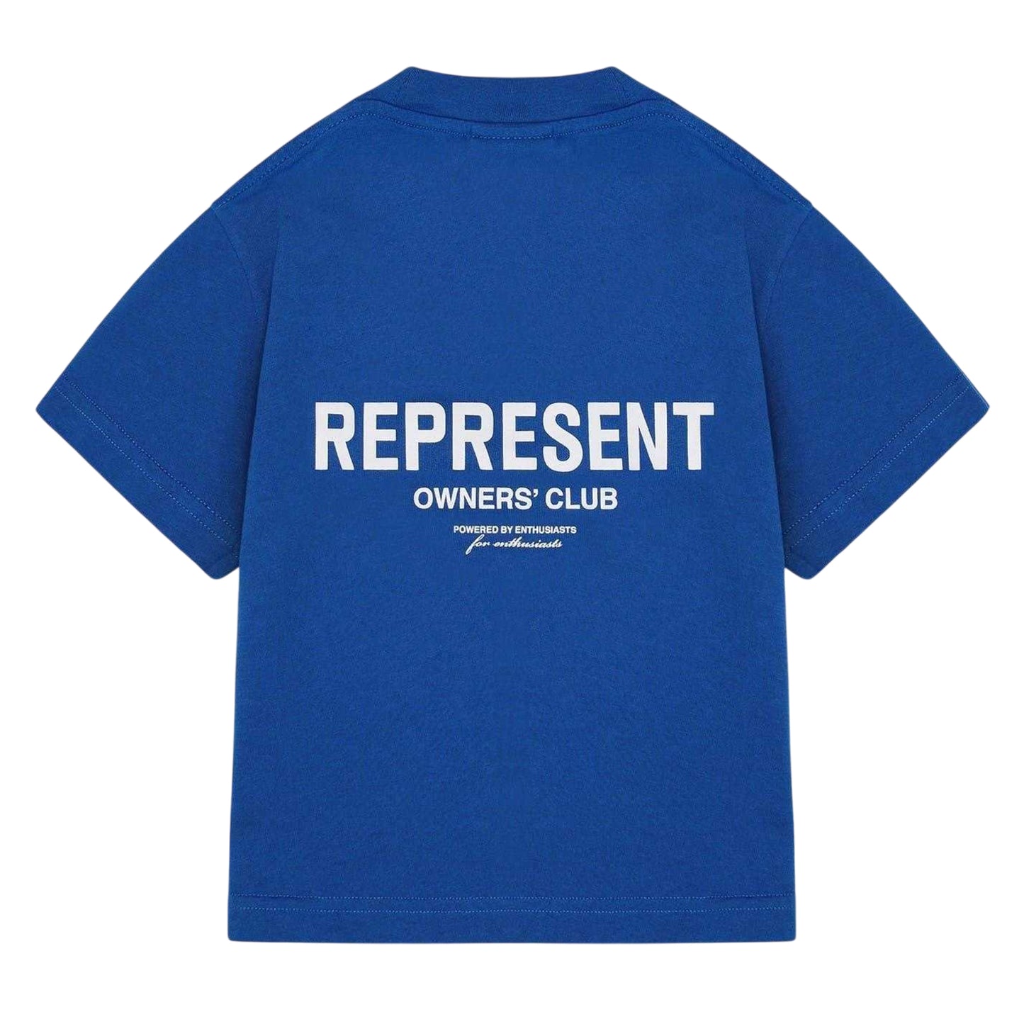 Cobalt Blue - Back - Represent Childrens-Kids Owners Club T-Shirt