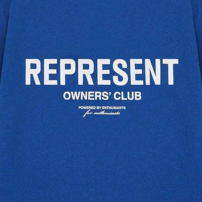 Cobalt Blue - Side - Represent Childrens-Kids Owners Club T-Shirt