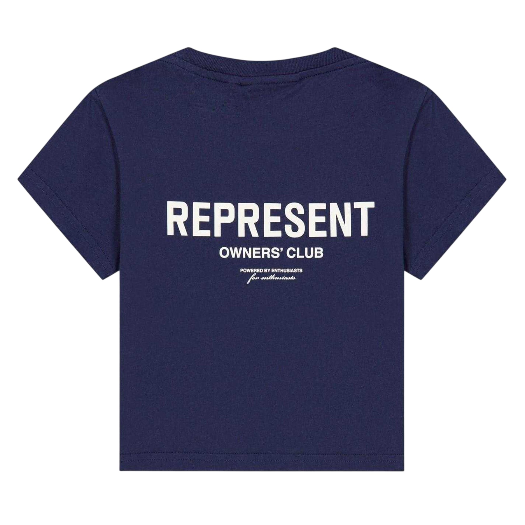 Navy - Back - Represent Childrens-Kids Owners Club T-Shirt