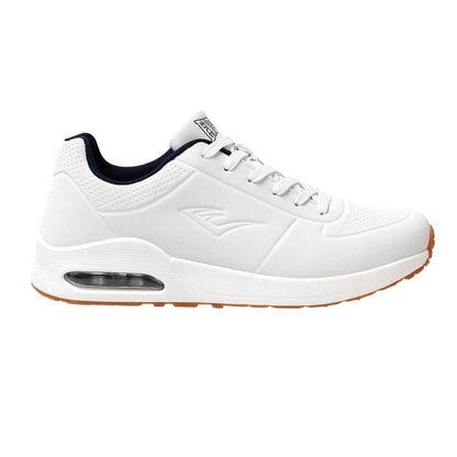 White - Front - Everlast Mens Kaiso Embossed Running Trainers