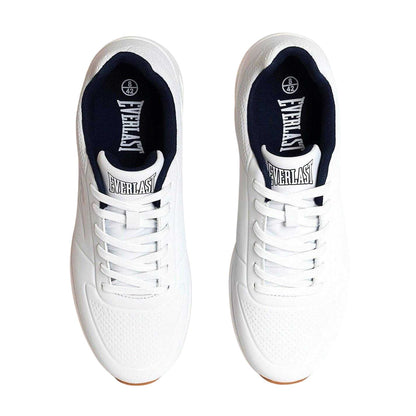 White - Lifestyle - Everlast Mens Kaiso Embossed Running Trainers