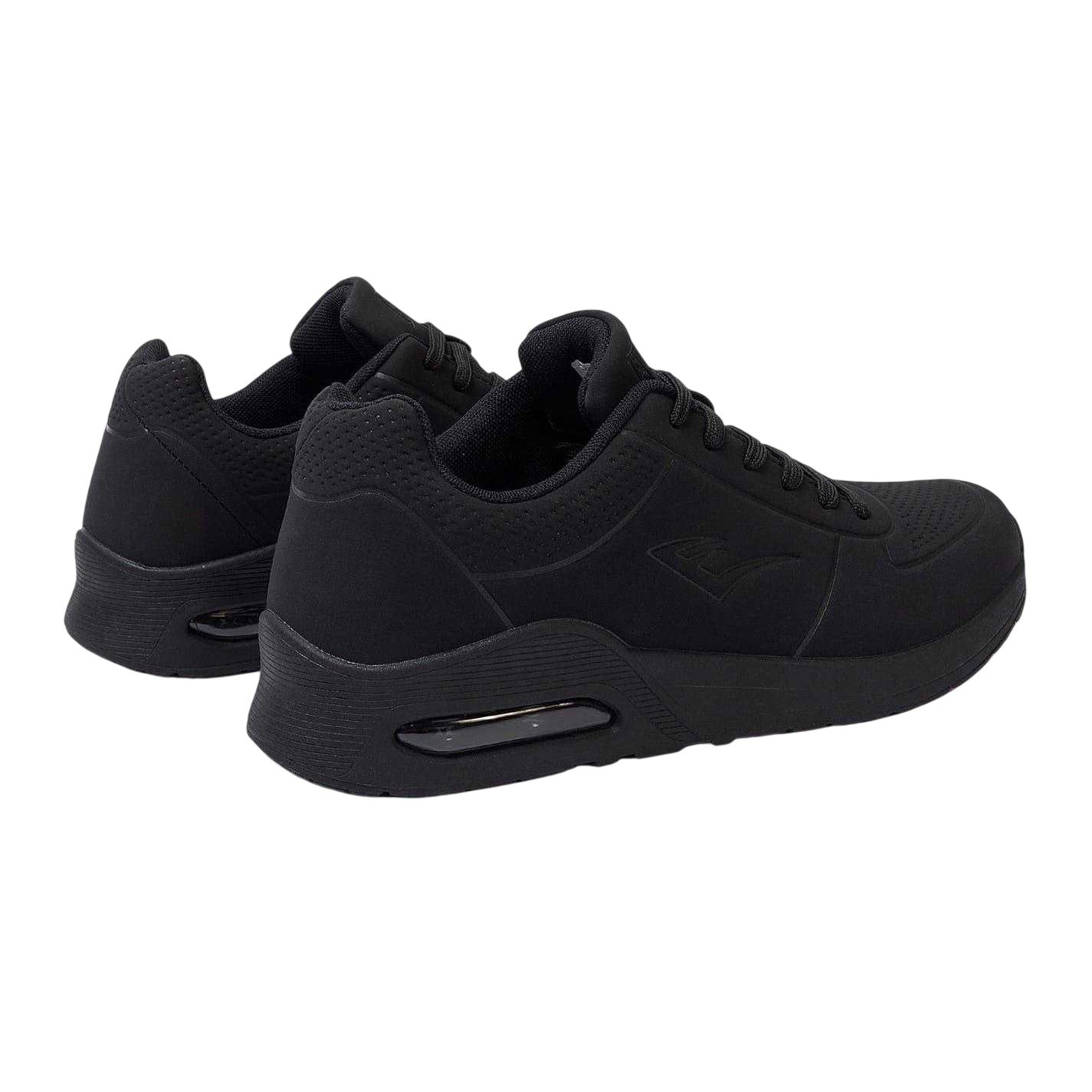Black - Back - Everlast Mens Kaiso Embossed Running Trainers