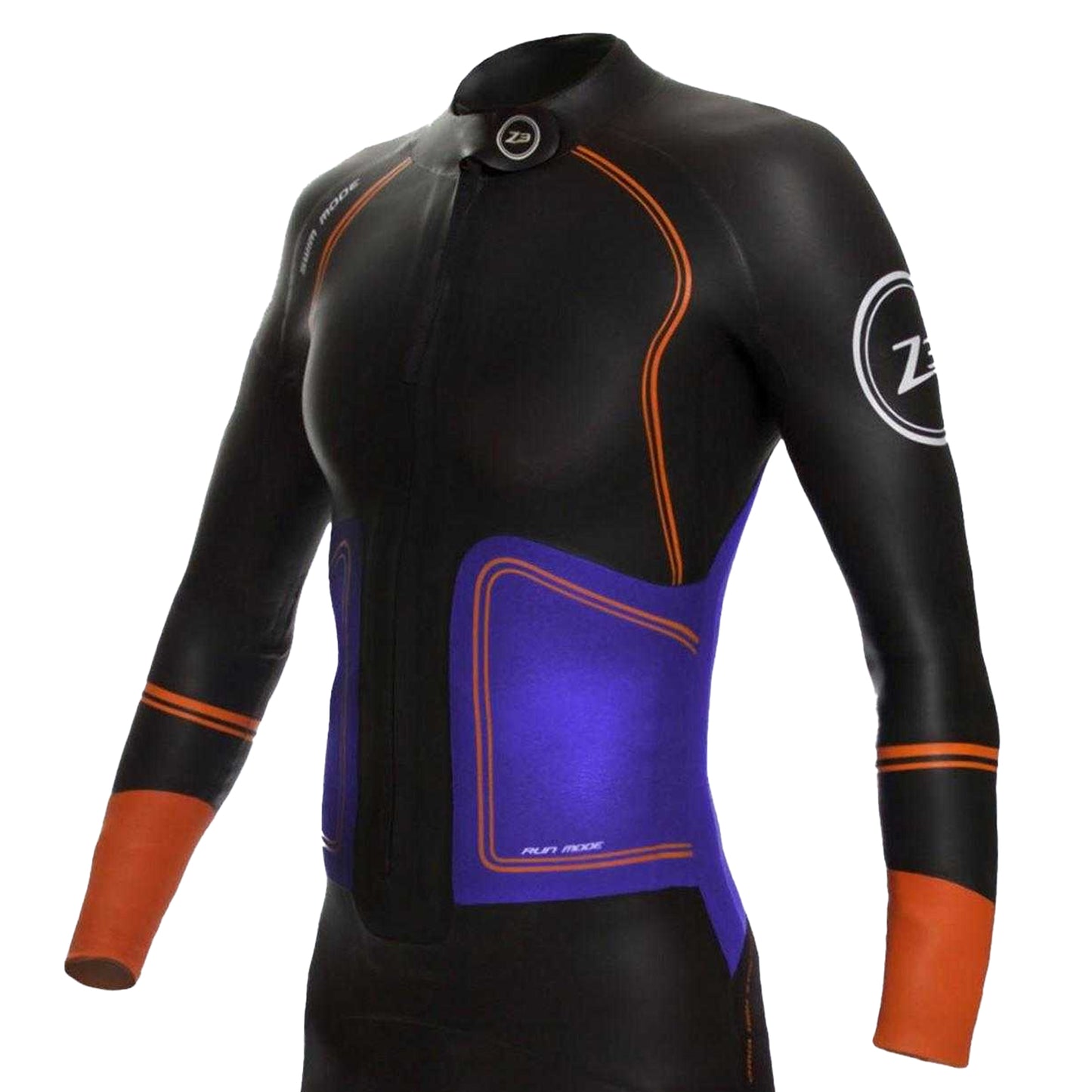 Black - Back - Gul Mens Triathlon Wetsuit