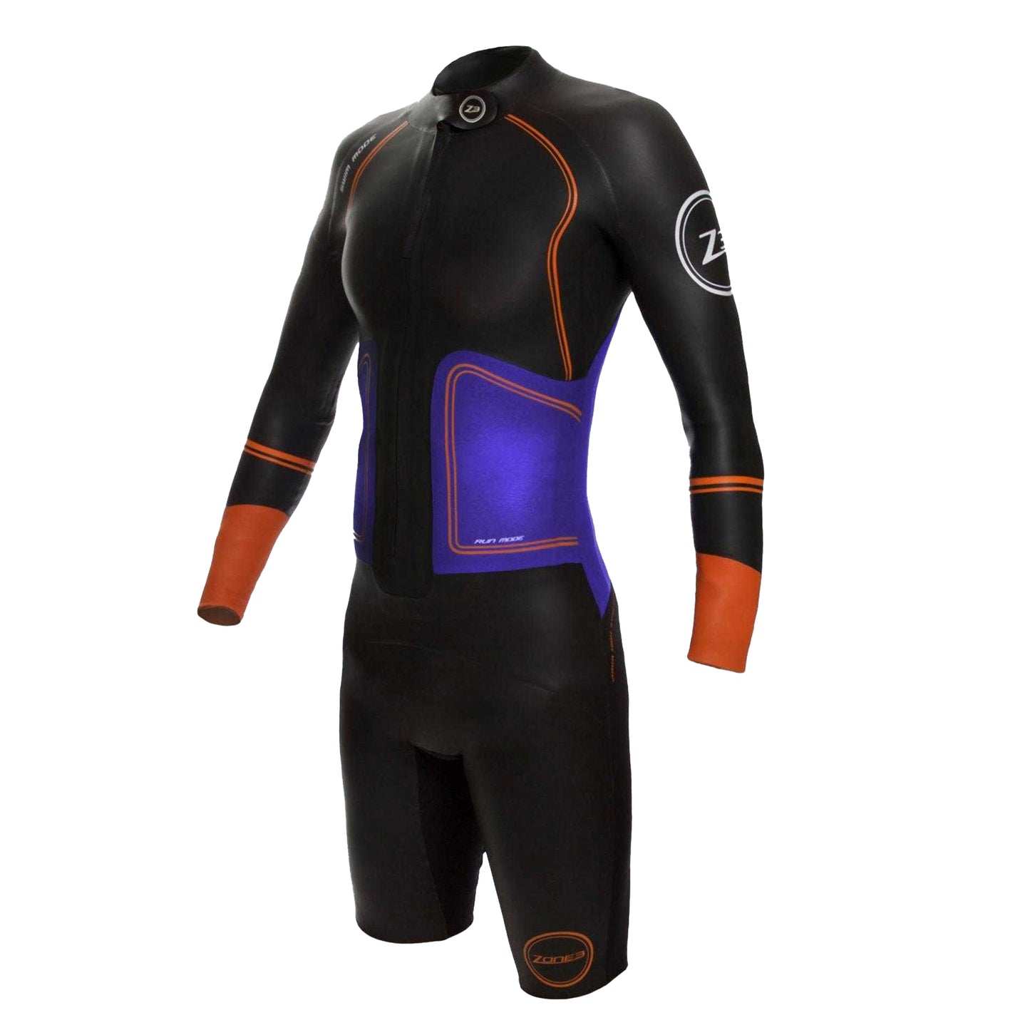 Black - Front - Gul Mens Triathlon Wetsuit