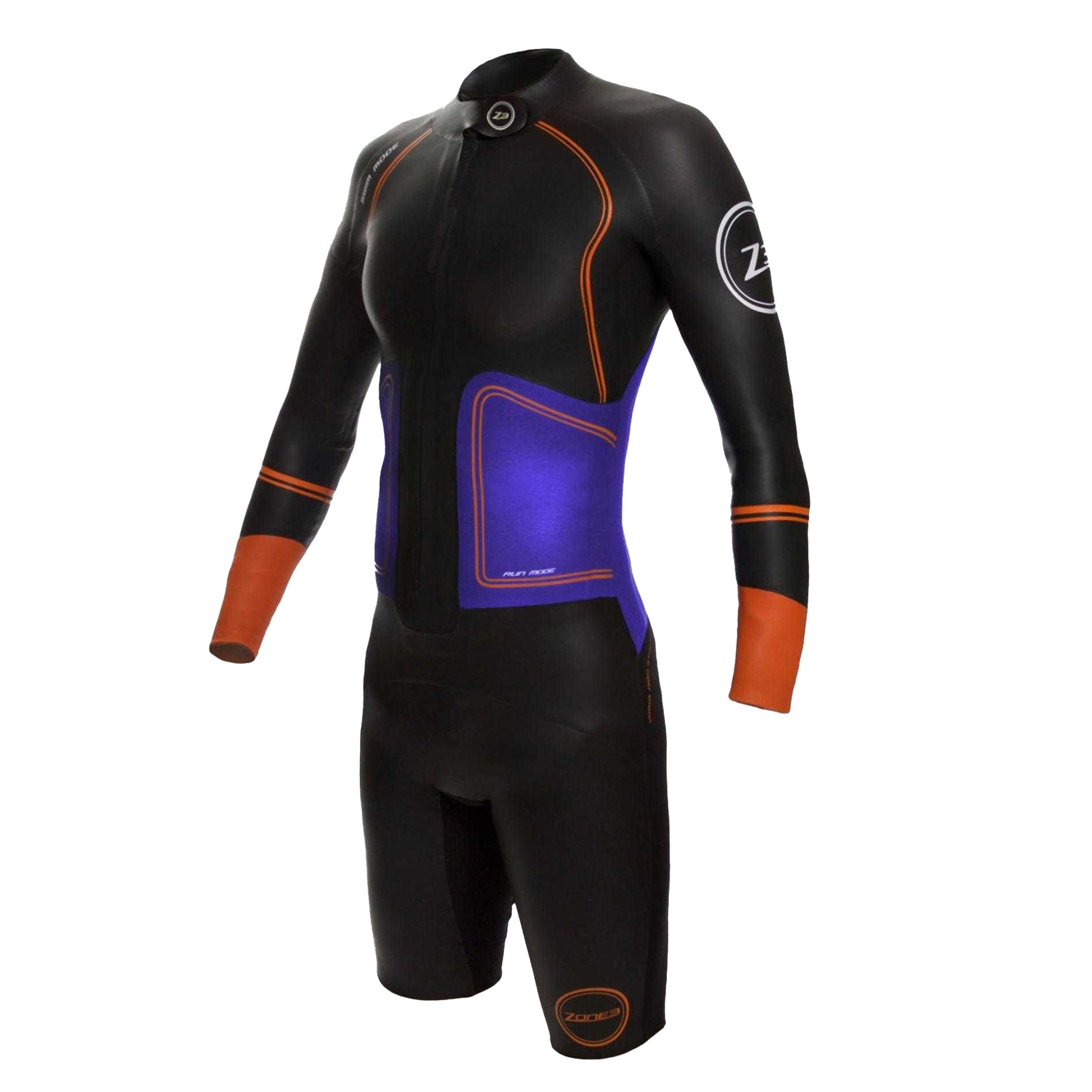 Black - Front - Gul Mens Triathlon Wetsuit