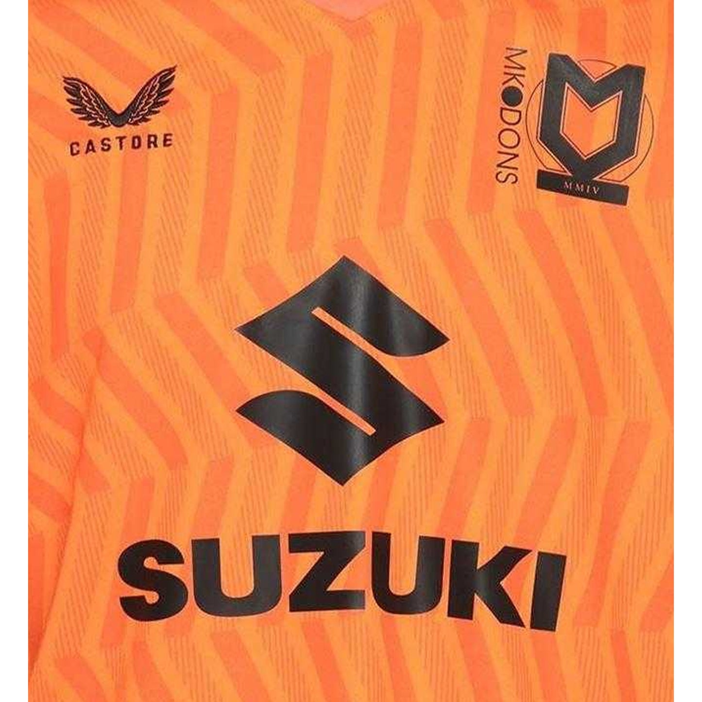 Tangelo - Back - Castore Mens MK Dons Short-Sleeved Goalkeeper Jersey