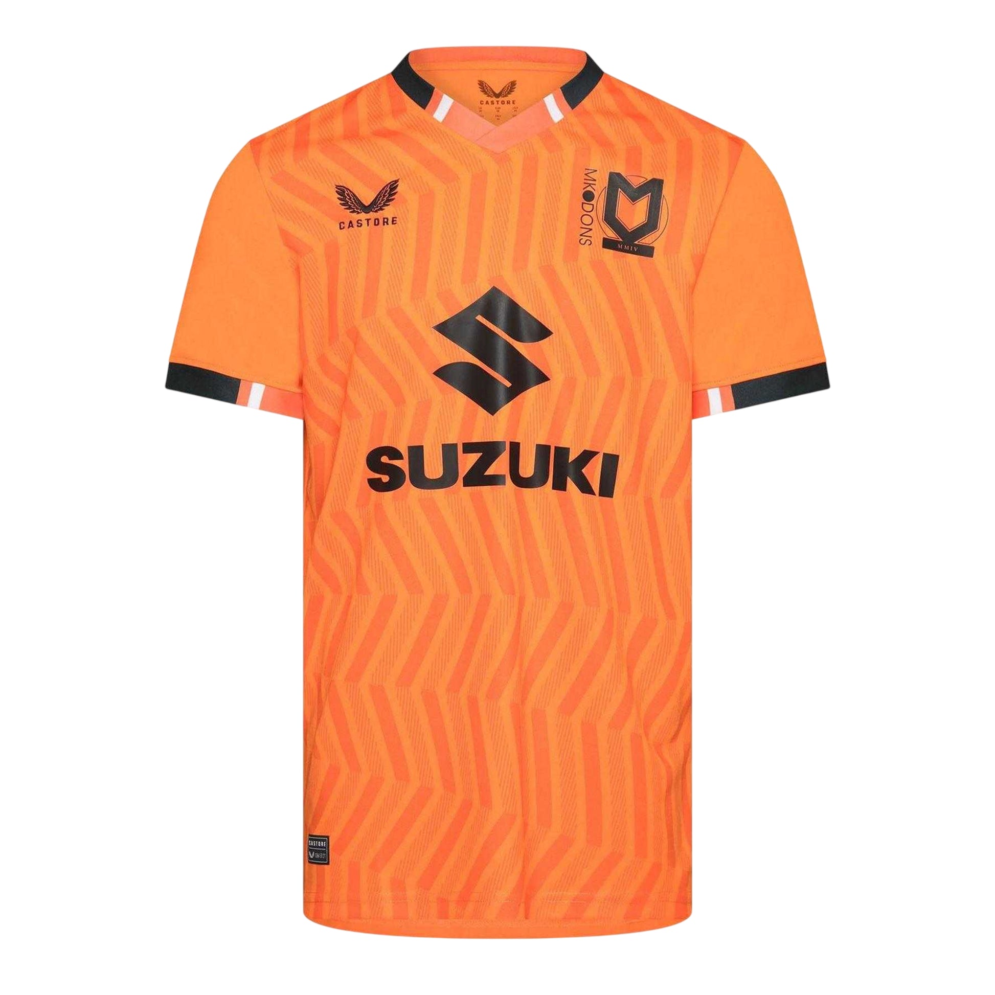 Tangelo - Front - Castore Mens MK Dons Short-Sleeved Goalkeeper Jersey