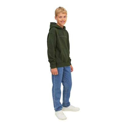 Blue Denim - Lifestyle - Jack And Jones Boys Denim 5 Pockets Regular Jeans