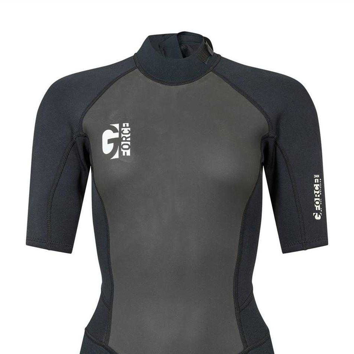 Black - Back - Gul Womens-Ladies Wetsuit