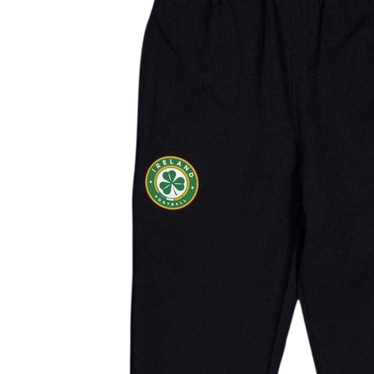 Black - Side - Castore Childrens-Kids Ireland Slim Tracksuit Bottoms