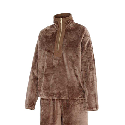 Fig - Back - Biba Womens-Ladies Funnel Neck Loungewear Set