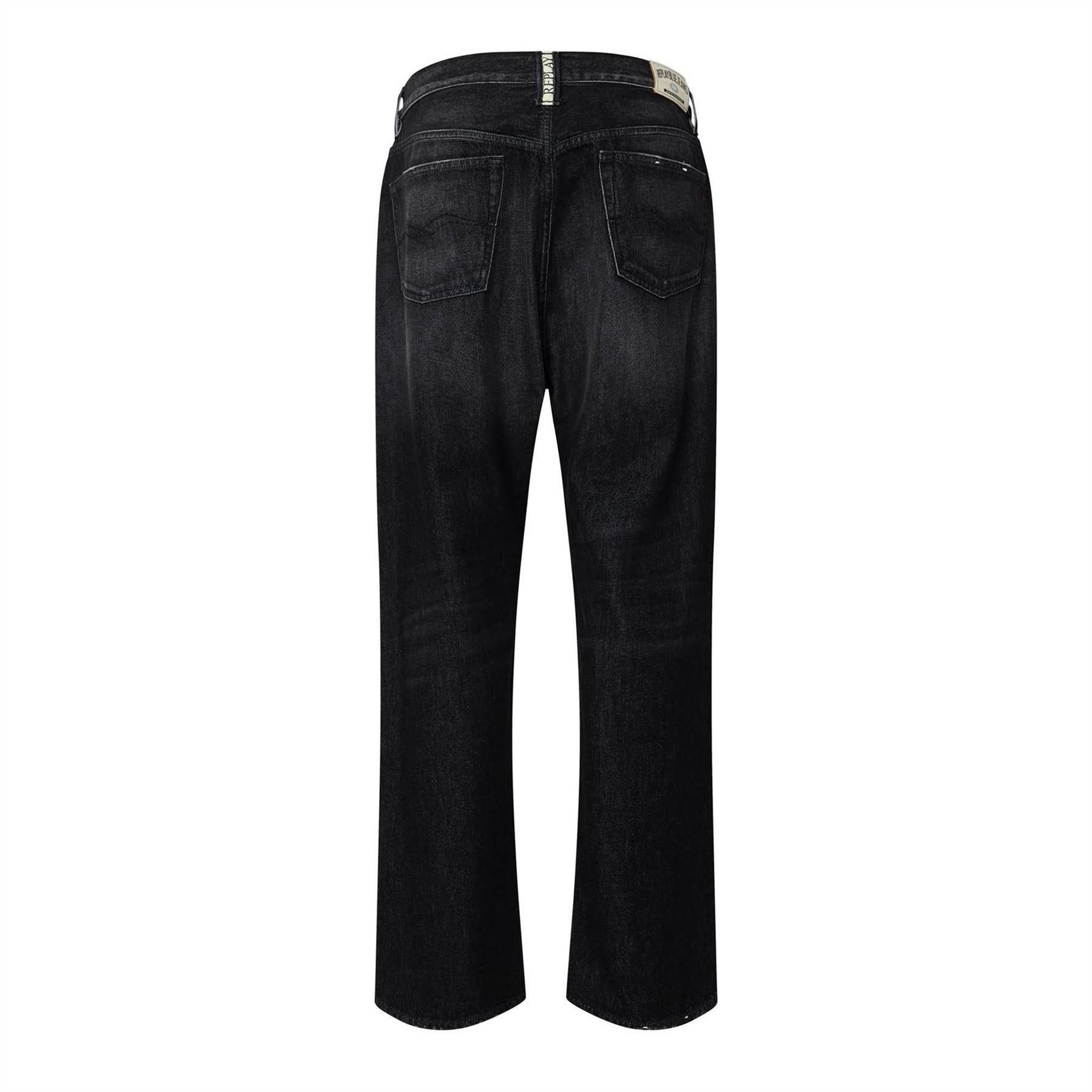 Black - Back - Diesel Womens-Ladies 9zero 1 Straight Jeans
