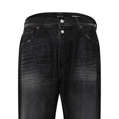 Black - Side - Diesel Womens-Ladies 9zero 1 Straight Jeans