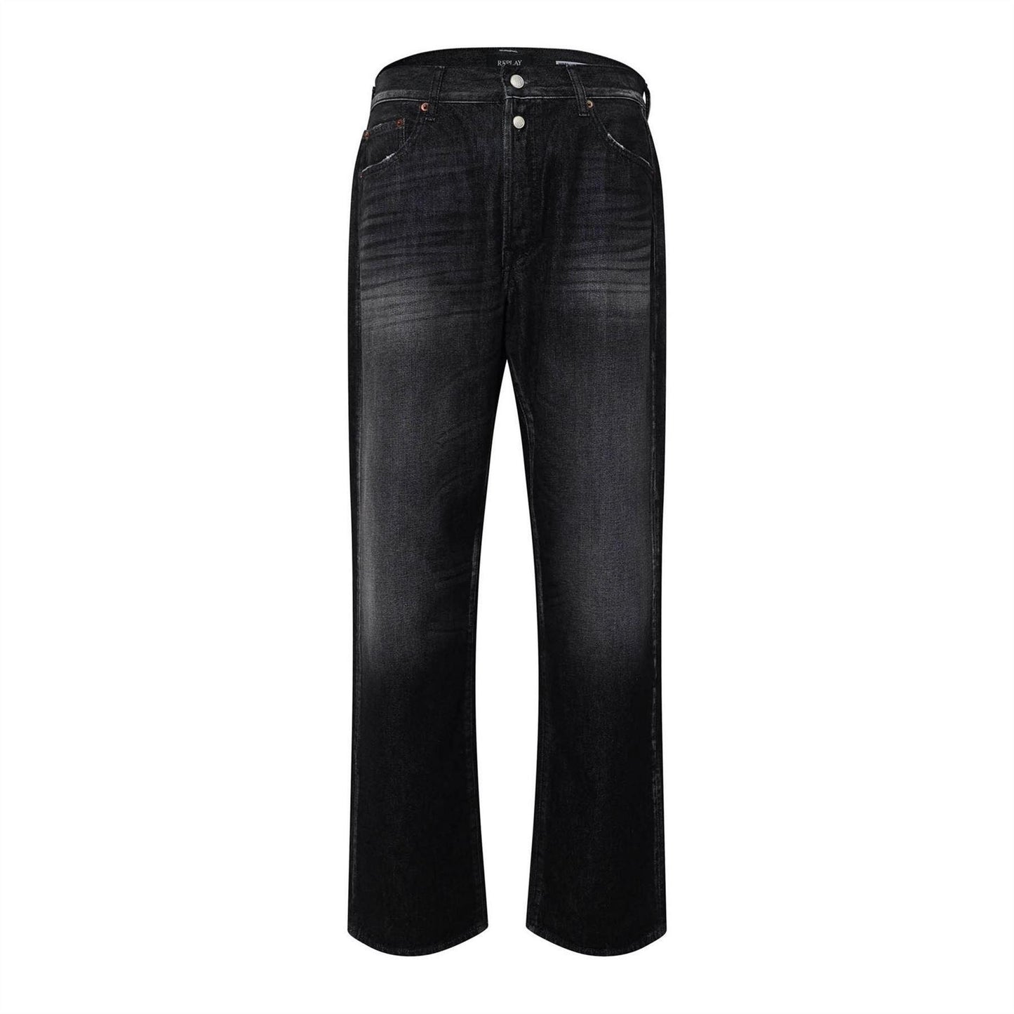 Black - Front - Diesel Womens-Ladies 9zero 1 Straight Jeans