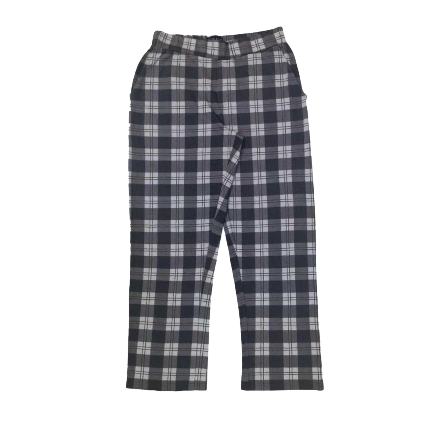 Charcoal - Side - Howick Mens Checked Pyjama Set Set