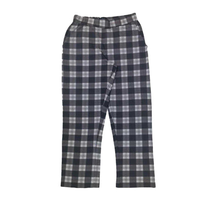 Charcoal - Side - Howick Mens Checked Pyjama Set Set