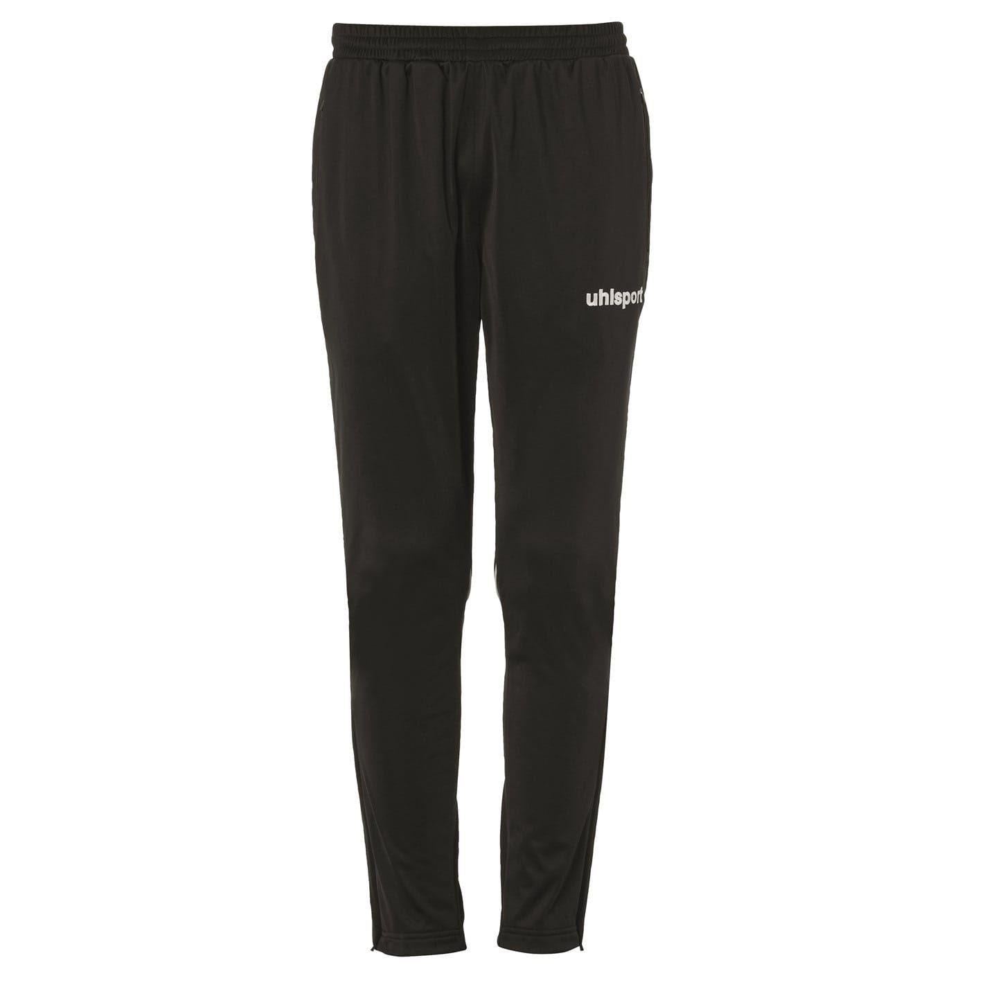 Black-White - Front - UHL Sport Mens Classic Tracksuit Bottoms