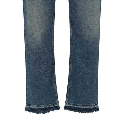 Blue - Lifestyle - Replay Womens-Ladies Straight Jeans