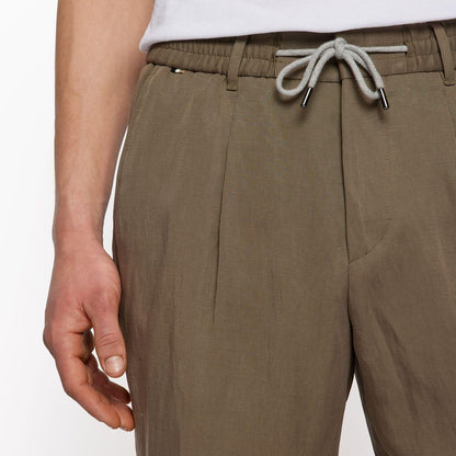 Green - Side - Boss Mens C-Perin Trousers
