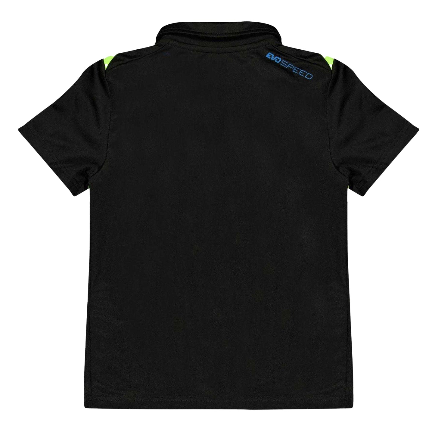 Black - Back - Puma Childrens-Kids Evospeed Colour Block Polo Shirt