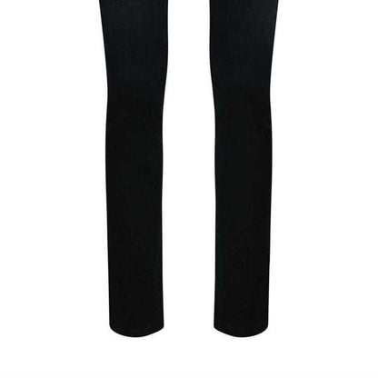 Blue - Side - Replay Womens-Ladies Faaby Cotton Slim Jeans