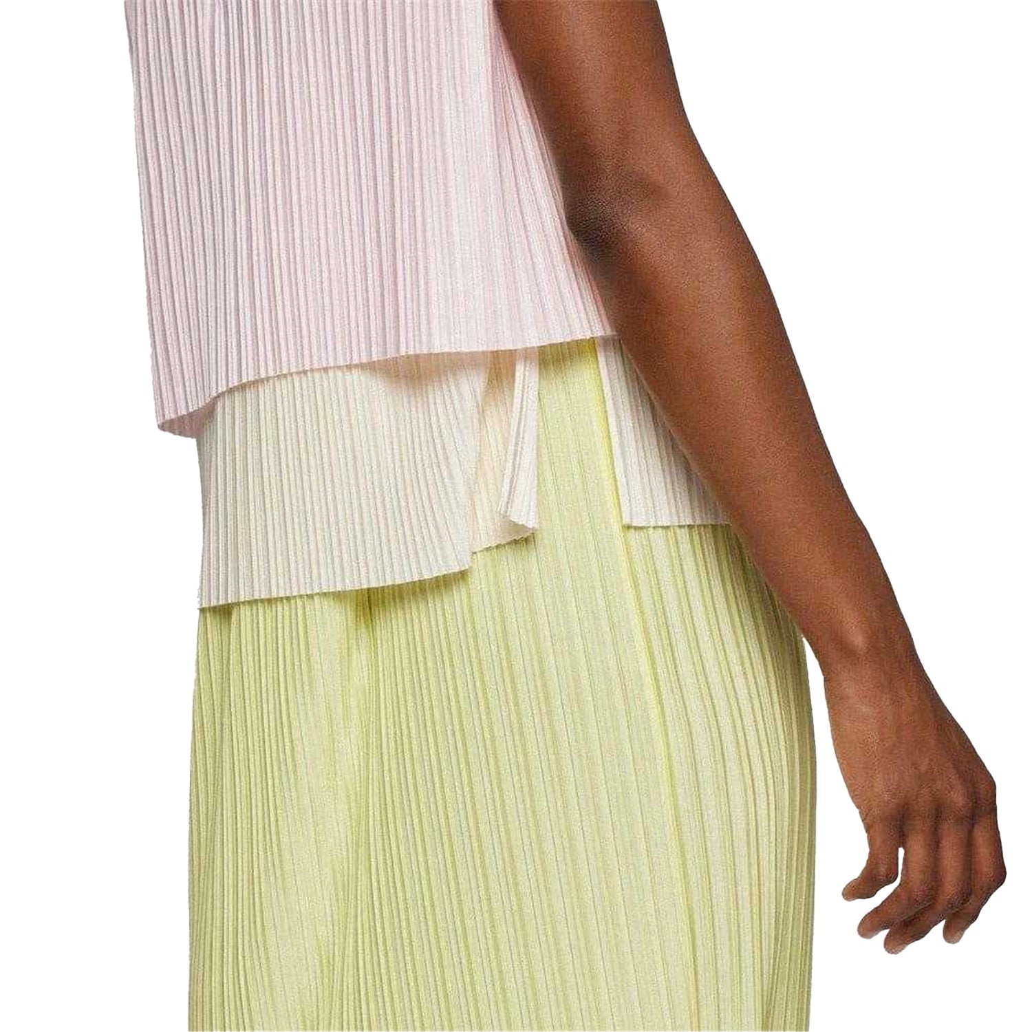Pink-White-Green - Pack Shot - Boss Womens-Ladies Emanis Midi Dress