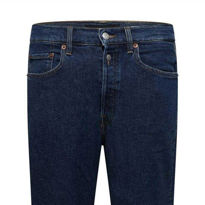Blue - Side - Replay Womens-Ladies 9zero1 Straight Jeans