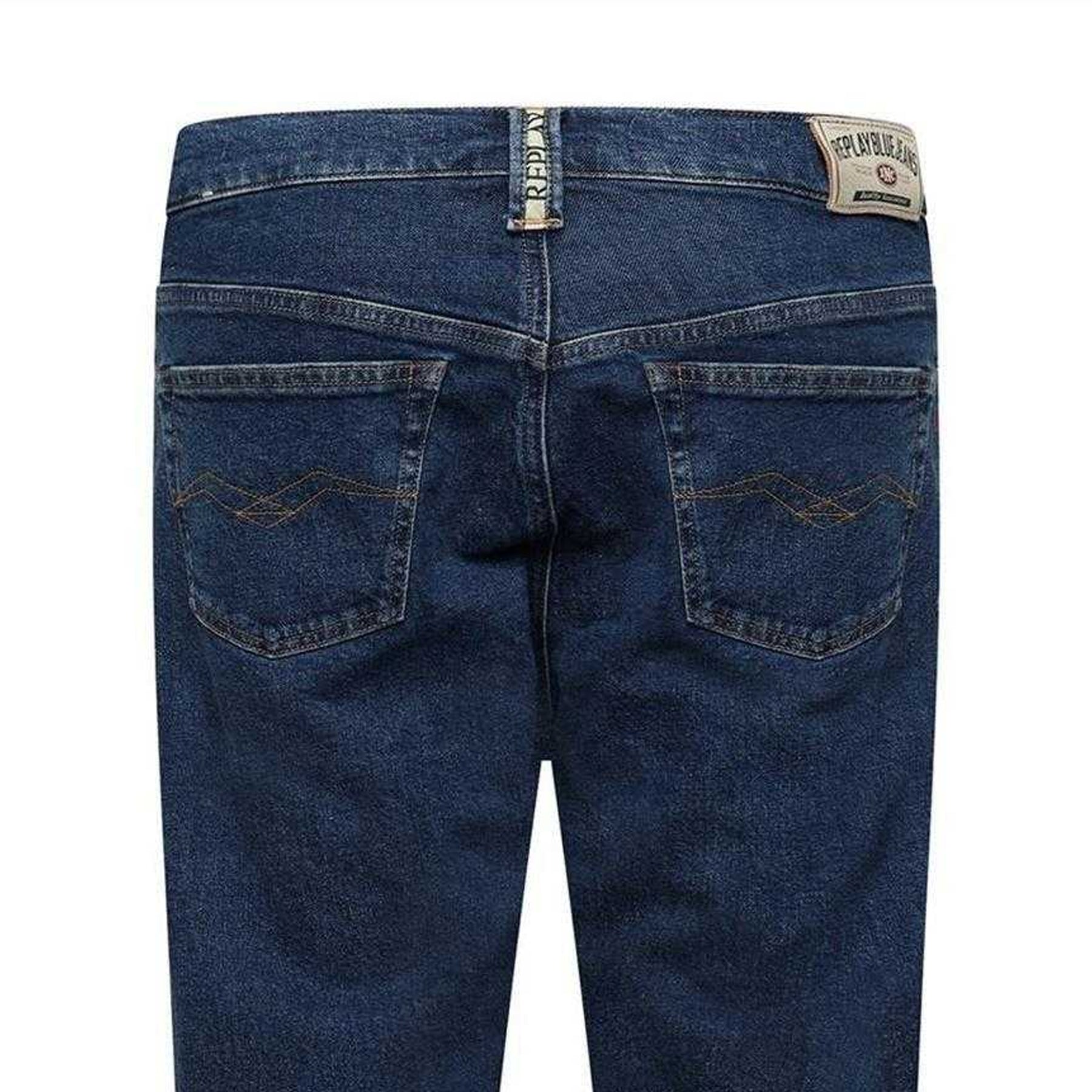 Blue - Lifestyle - Replay Womens-Ladies 9zero1 Straight Jeans