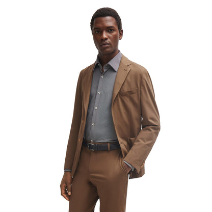 Black - Lifestyle - Boss Mens P-Hank Kent Collar Shirt