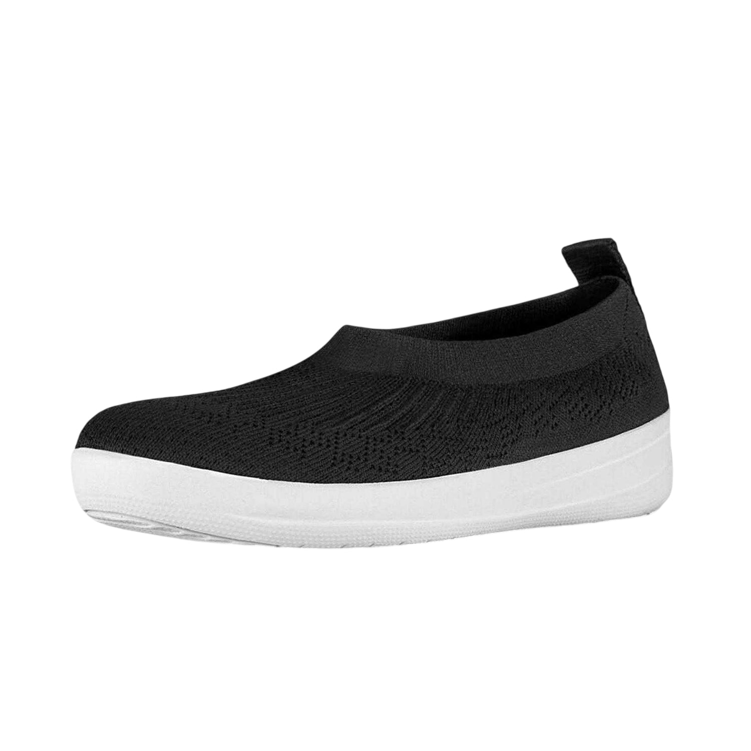 Black - Lifestyle - Fit Flop Womens-Ladies Uberknit Flat Pumps
