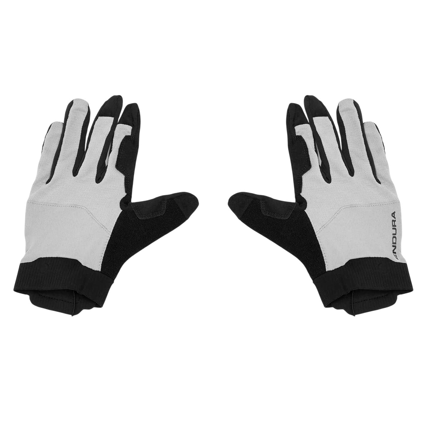 Grey - Side - Endura Unisex Adult Cycling Gloves