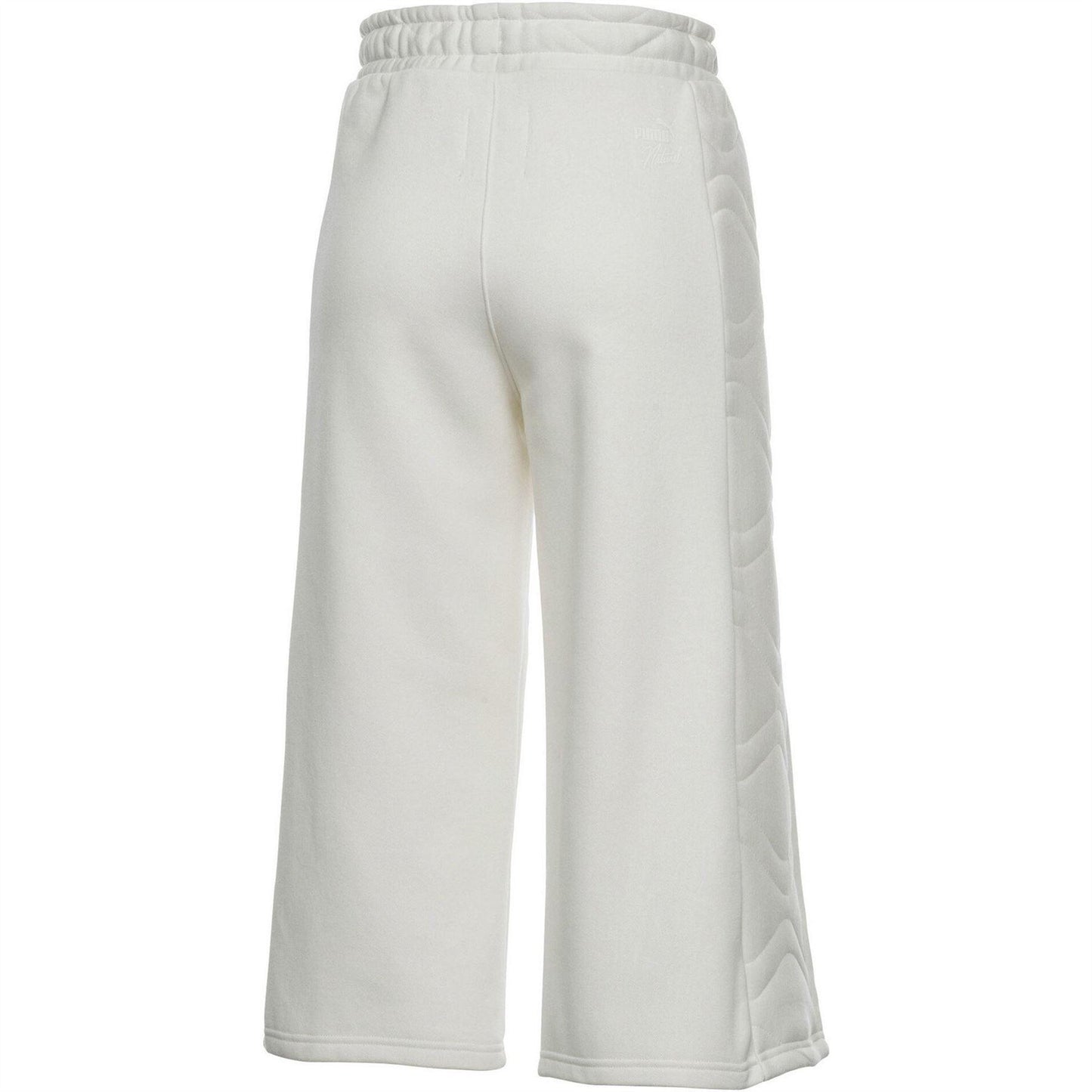 White - Back - Puma Womens-Ladies Wide Leg Culottes