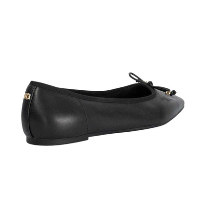 Black - Back - Dune London Womens-Ladies Lo Hennie Leather Pumps