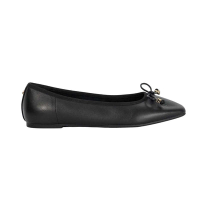 Black - Front - Dune London Womens-Ladies Lo Hennie Leather Pumps