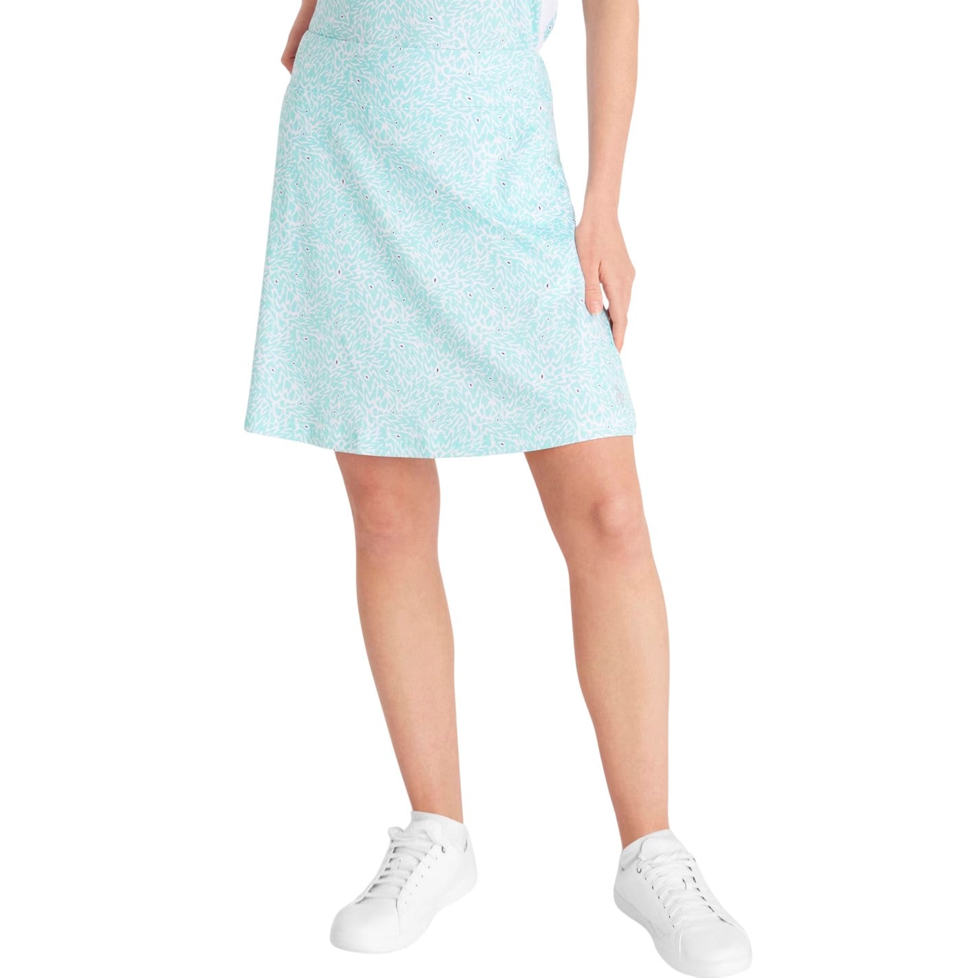 Blue - Lifestyle - Calvin Klein Womens-Ladies Abstract Regular Skort