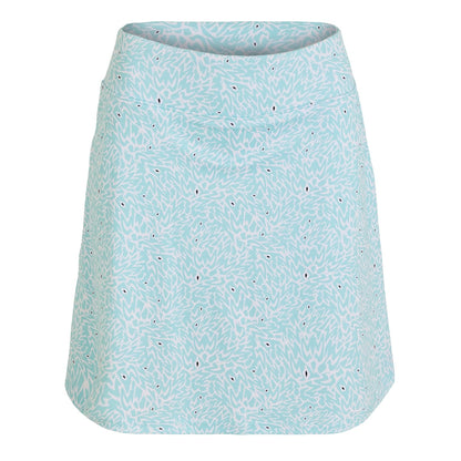 Blue - Front - Calvin Klein Womens-Ladies Abstract Regular Skort