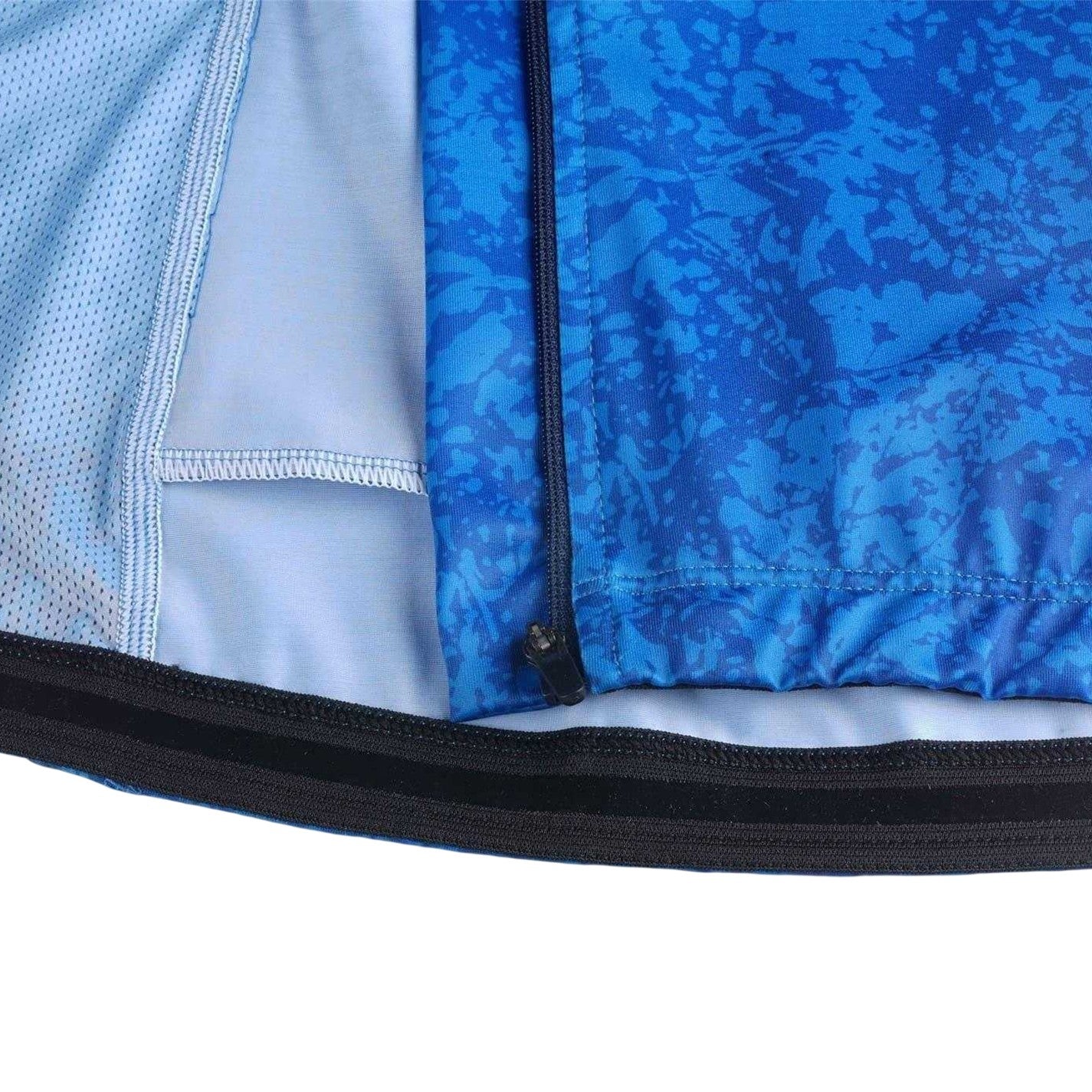 Blue - Lifestyle - dhb Mens Hydron Short-Sleeved Top