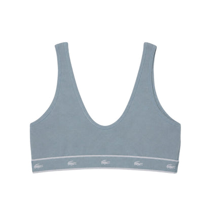 Alloy - Back - Lacoste Womens-Ladies Triangle Bra