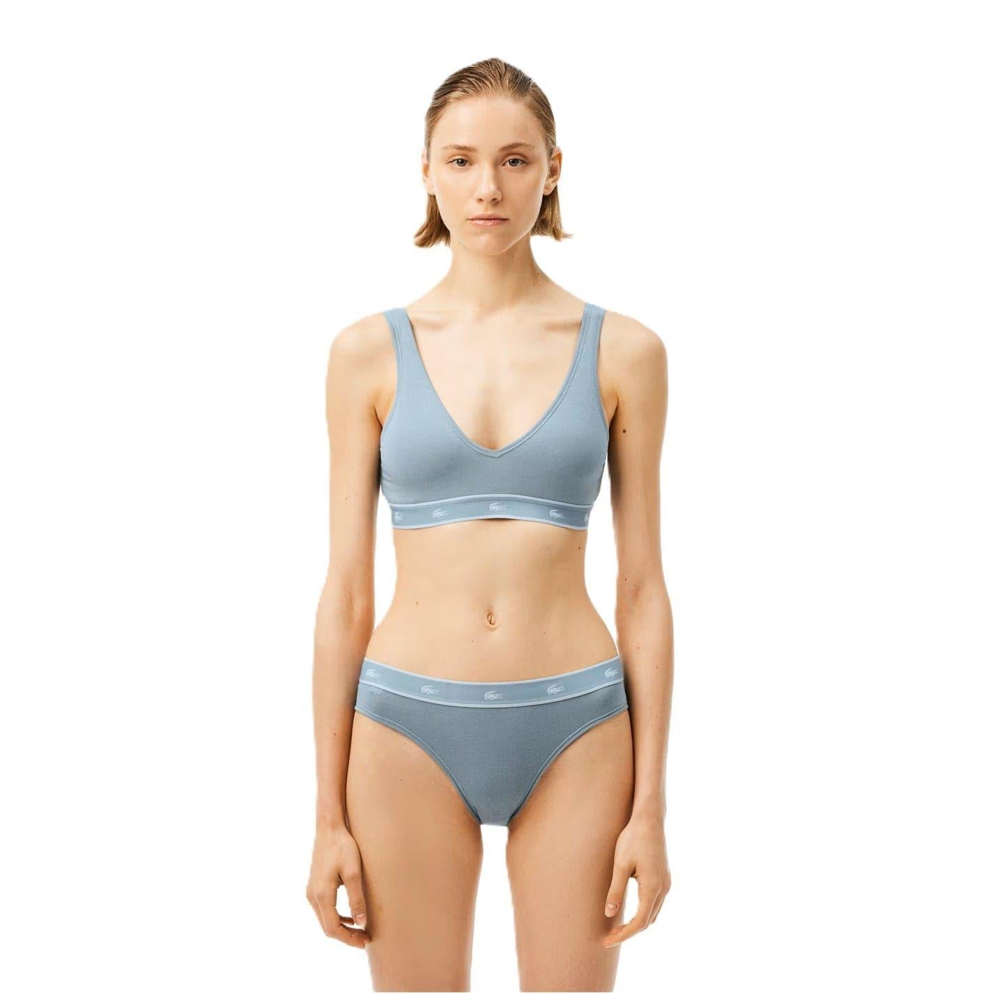 Alloy - Side - Lacoste Womens-Ladies Triangle Bra