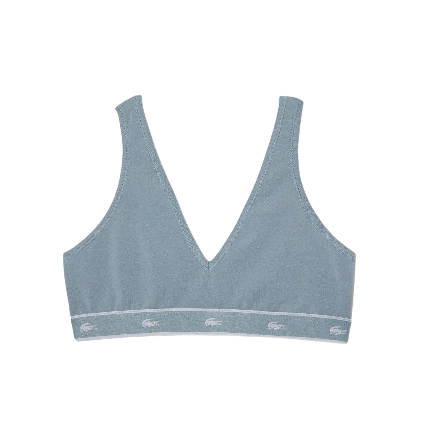 Alloy - Front - Lacoste Womens-Ladies Triangle Bra