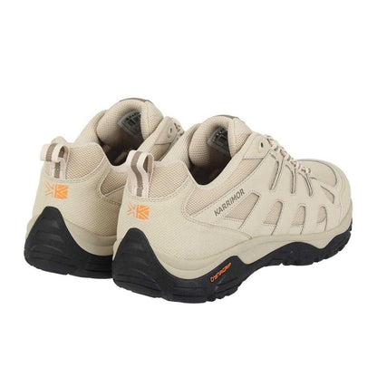 Beige - Back - Karrimor Mens Summit Walking Shoes