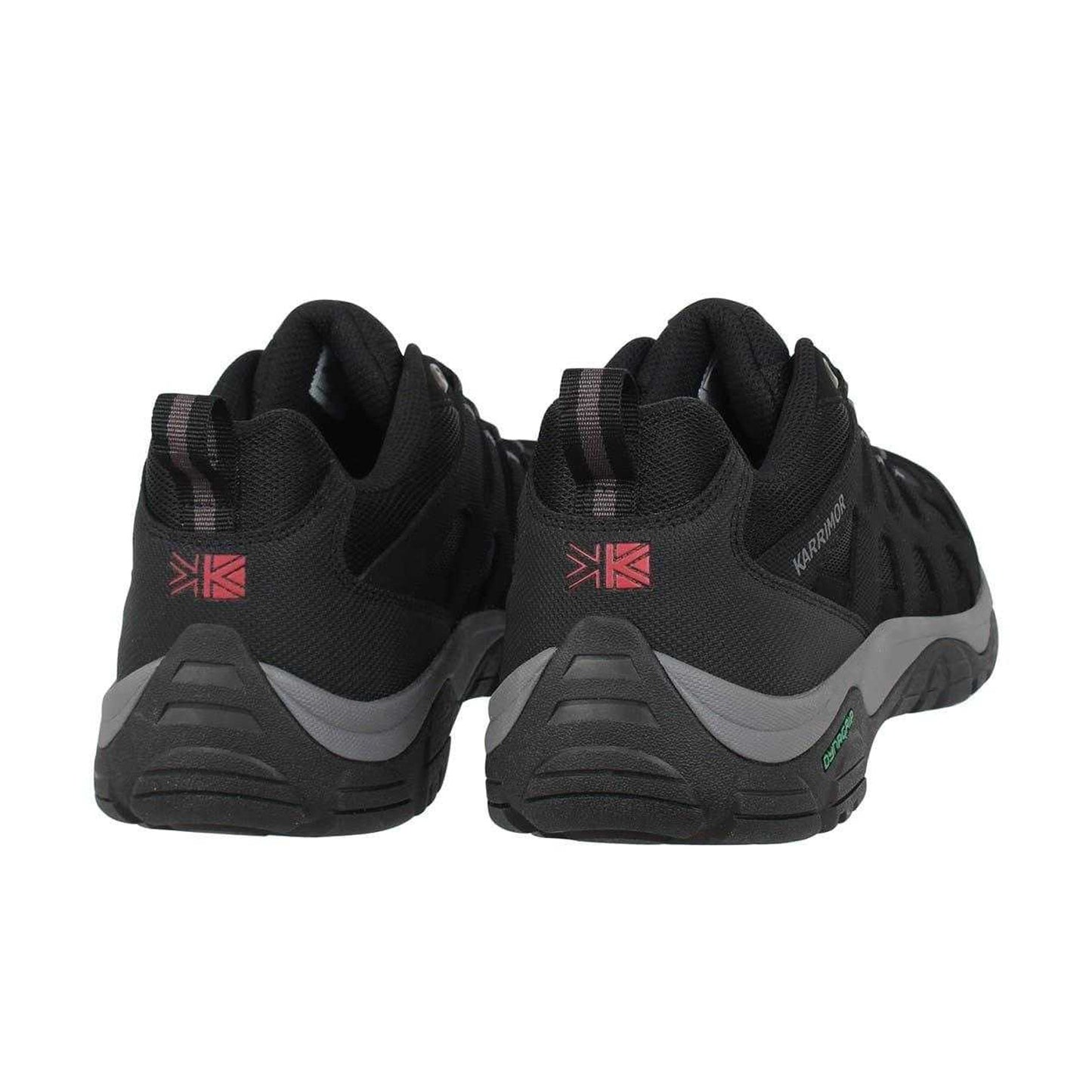 Black - Back - Karrimor Mens Summit Walking Shoes