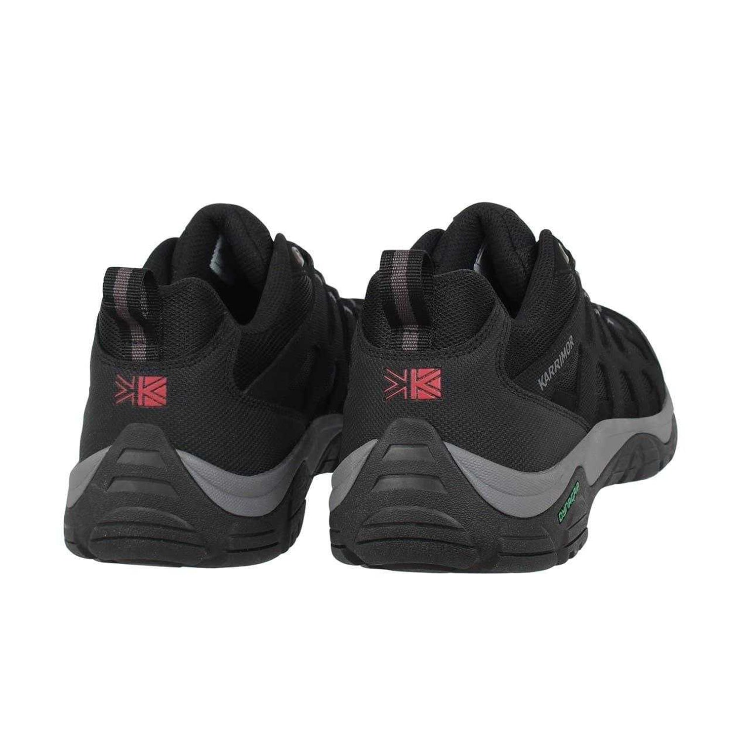 Black - Back - Karrimor Mens Summit Walking Shoes