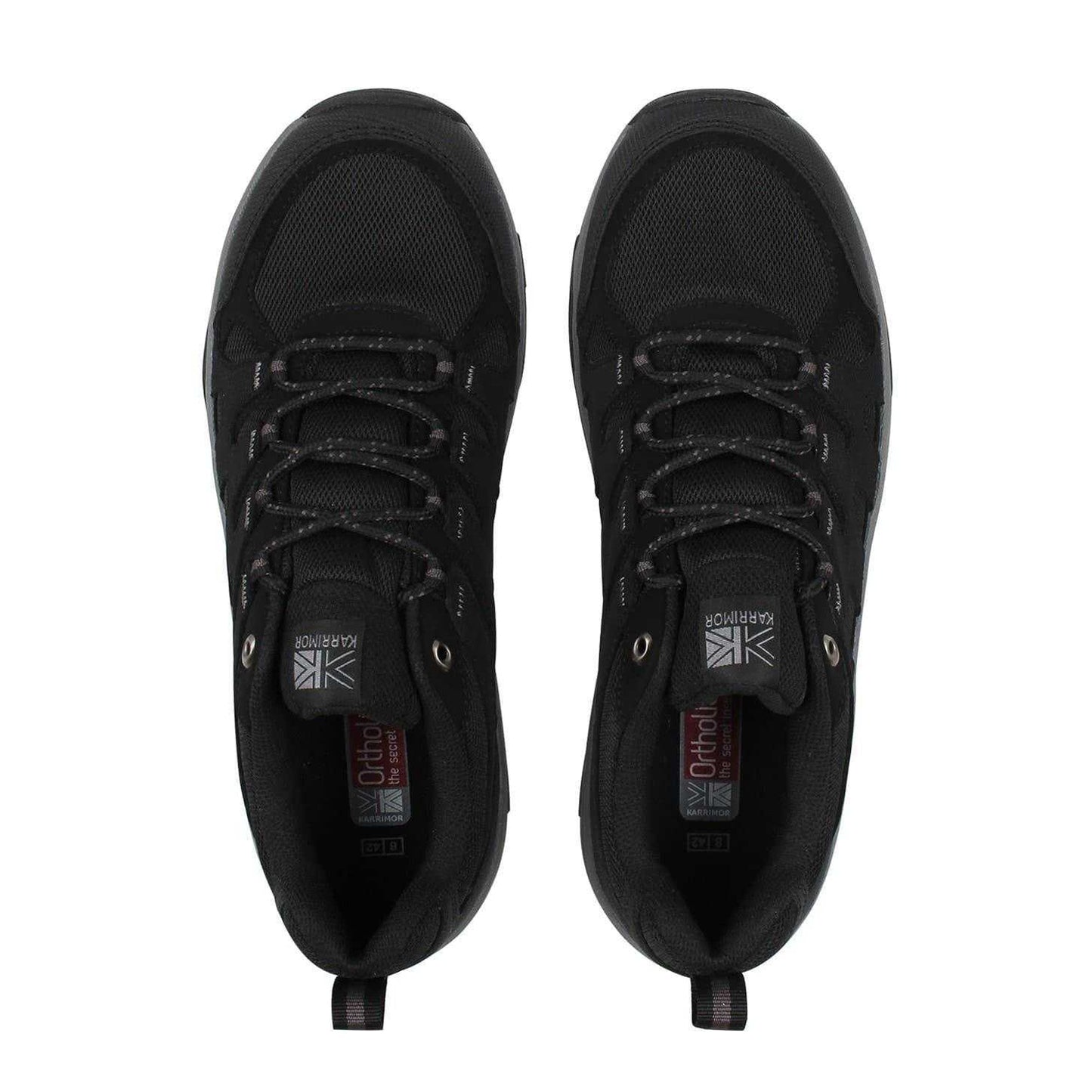 Black - Side - Karrimor Mens Summit Walking Shoes