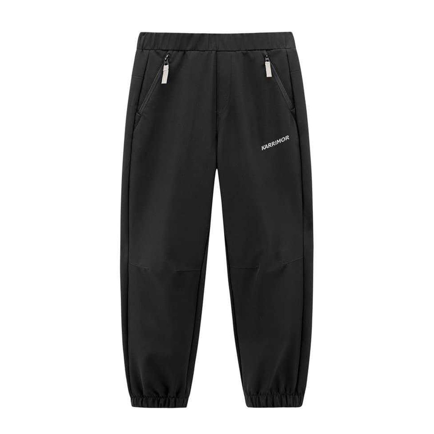 Black - Front - Karrimor Childrens-Kids Panther Straight Leg Trousers