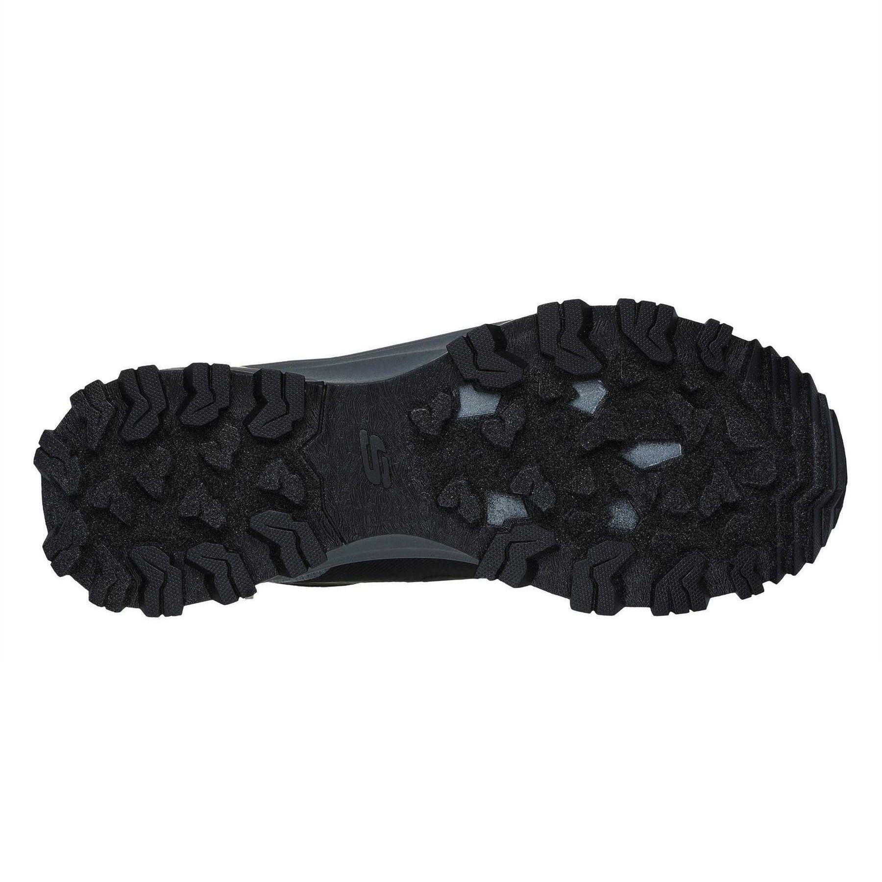 Black-Charcoal - Lifestyle - Skechers Womens-Ladies Max Protect Walking Boots