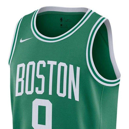 Green - Side - Nike Unisex Adult Icon Boston Sleeveless Basketball Jersey