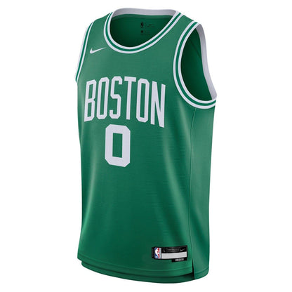 Green - Front - Nike Unisex Adult Icon Boston Sleeveless Basketball Jersey