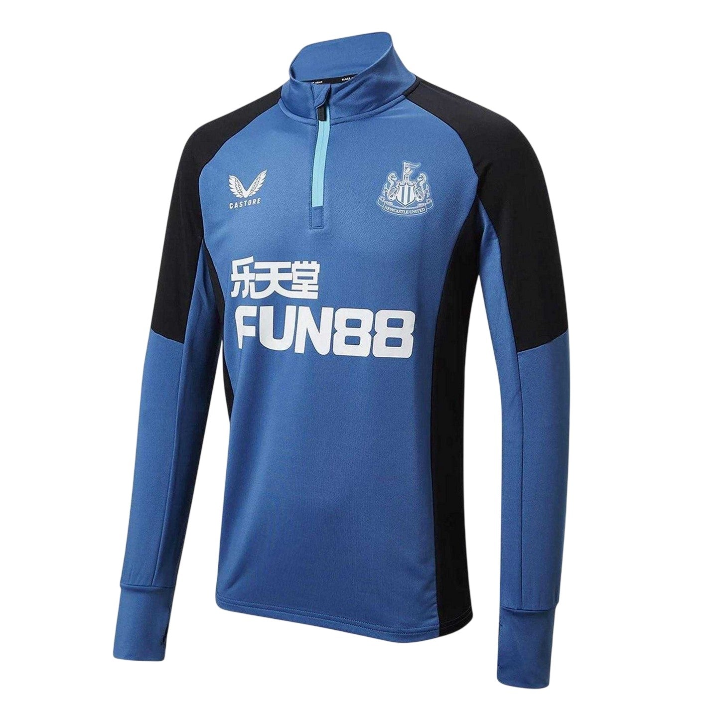Blue - Front - Castore Mens Newcastle United FC Track Top