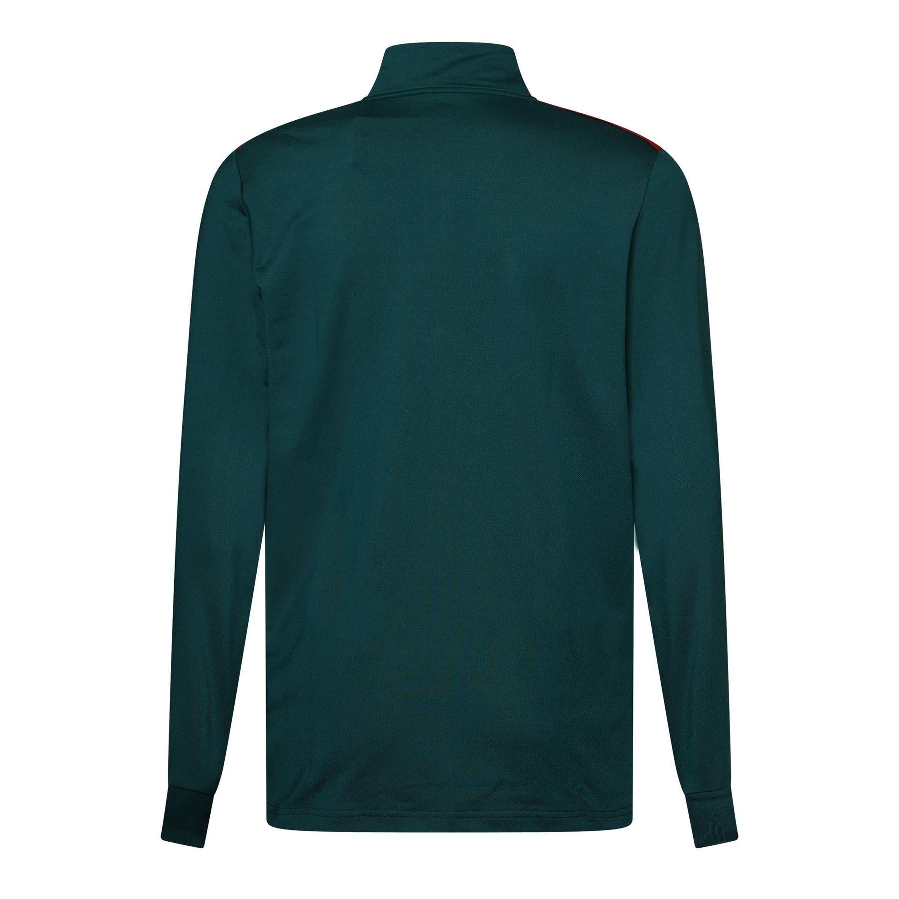 Red - Back - Castore Mens Wolverhampton Wanderers FC Quarter Zip Training Track Top